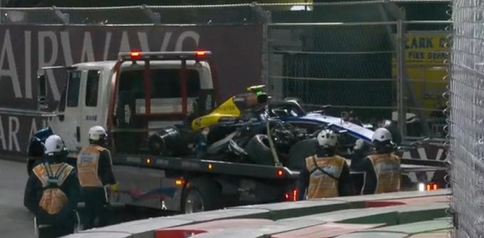El mensaje de Williams, tras el accidente de Franco Colapinto que terminó con el auto destruido