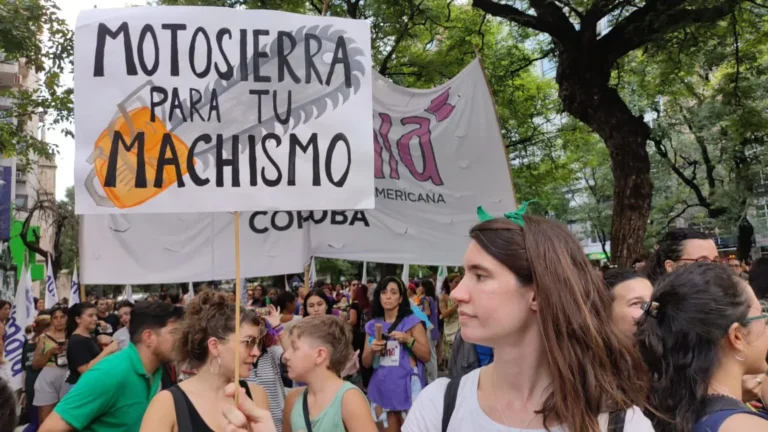25N: movimientos feministas salen a las calles en repudio a Milei y su «gobierno misógino y machista»