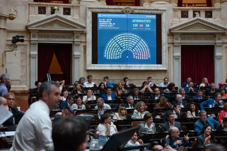 Un freno a las apuestas: Diputados aprobó y giró al Senado el proyecto de ley contra la ludopatía online