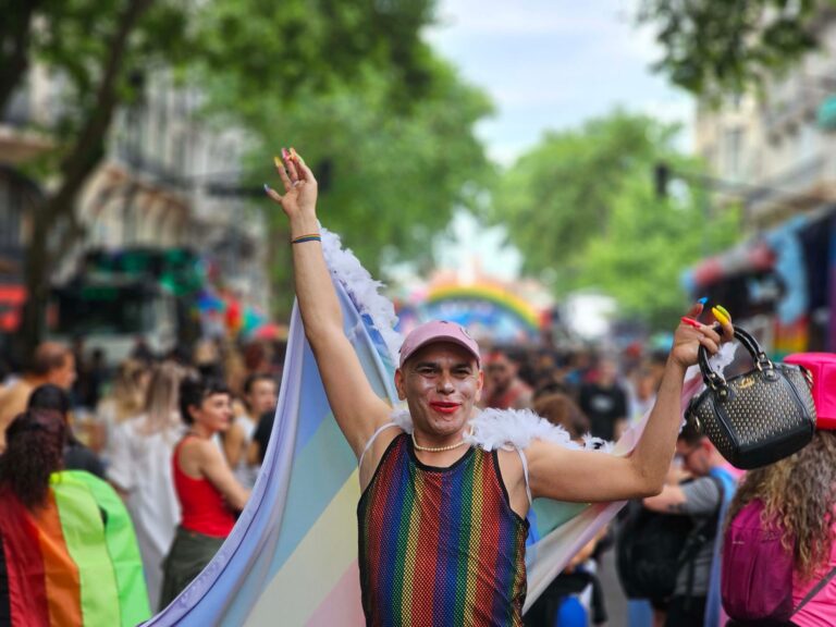 Marcha del Orgullo Antifascista y Antirracista en el Congreso, en vivo