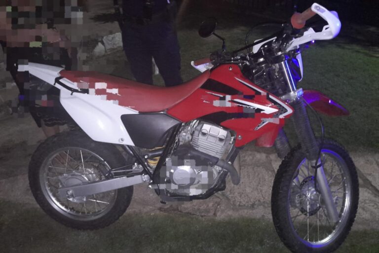 Carlos Paz: Intentó robar una moto y terminó detenido