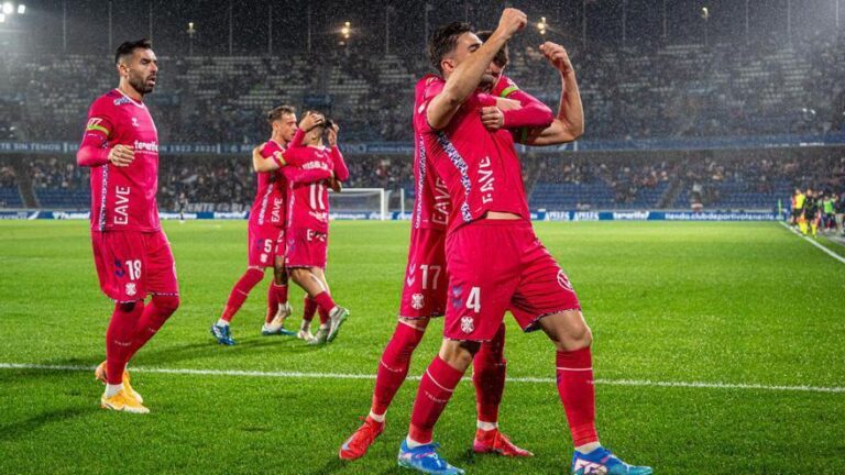 El 1-0 del Tenerife en el Tenerife 3-1 Albacete de la jornada 25 de LaLiga Hypermotion