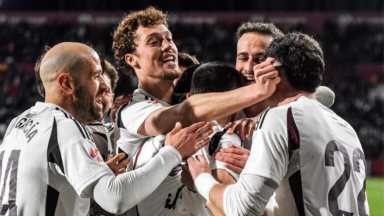 El 2-0 del Albacete en el Albacete 2-1 Zaragoza de la jornada 26 de LaLiga Hypermotion