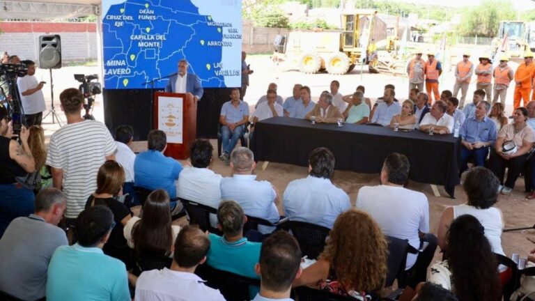 Histórico inicio de obra para la Universidad Provincial en Cruz del Eje