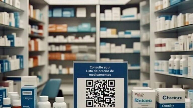 Las farmacias deberán exhibir un código QR con la lista de precios de los medicamentos