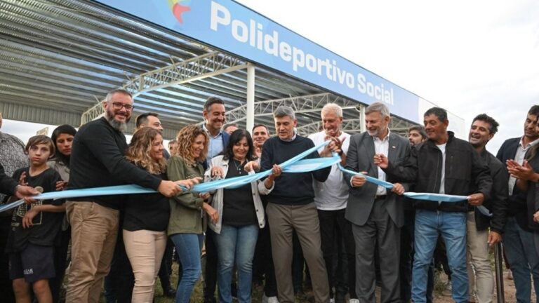 Con el Polideportivo de barrio El Sauce, Córdoba ya suma 115 espacios sociorecreativos
