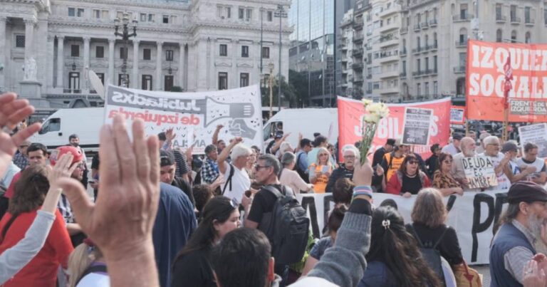 Nueva jornada de jubilados. Un nuevo mega operativo represivo de Bullrich