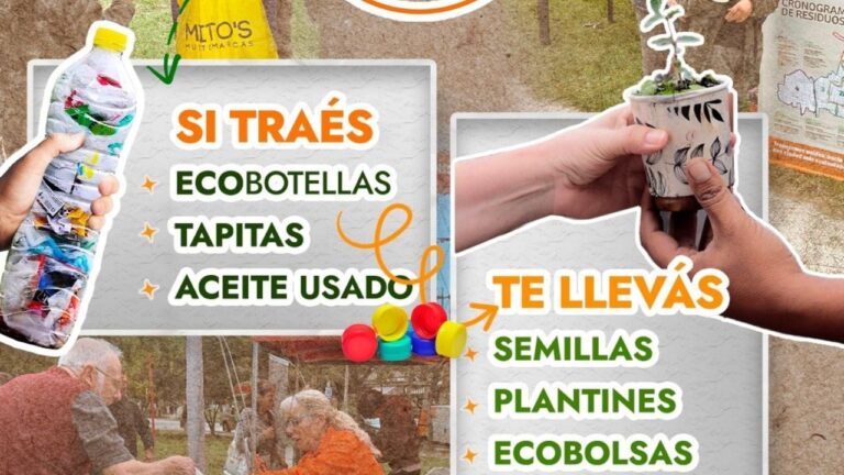 Nuevo Ecocanje este viernes en la Plaza del CAS: reciclá y sumate al cuidado ambiental