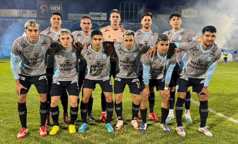 Racing pierde 2 a 0 en Salta ante Gimnasia tras el primer tiempo