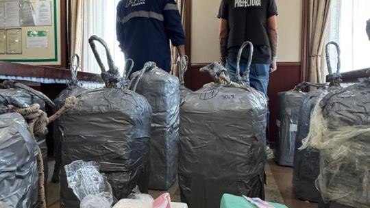 Encontraron 400 kilos de cocaína en un barco que iba a salir de un puerto de Santa Fe