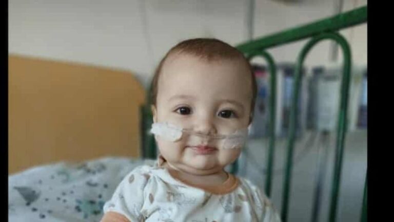 Torito, el bebé carlospacense que necesita la ayuda de todos