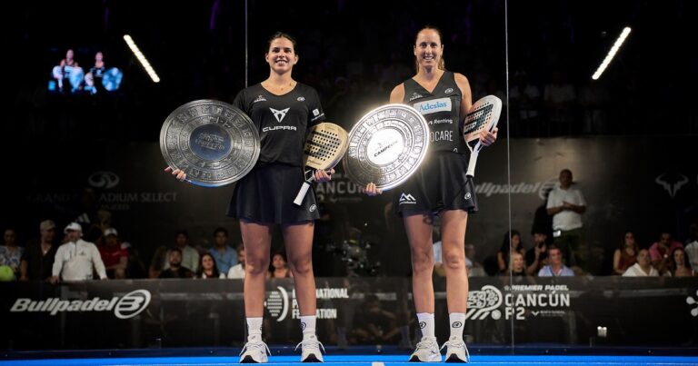 Ranking de pádel: nueva N 1 y mejora Delfina Brea