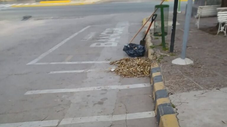 Valle Hermoso: continúa la recuperación de espacios públicos