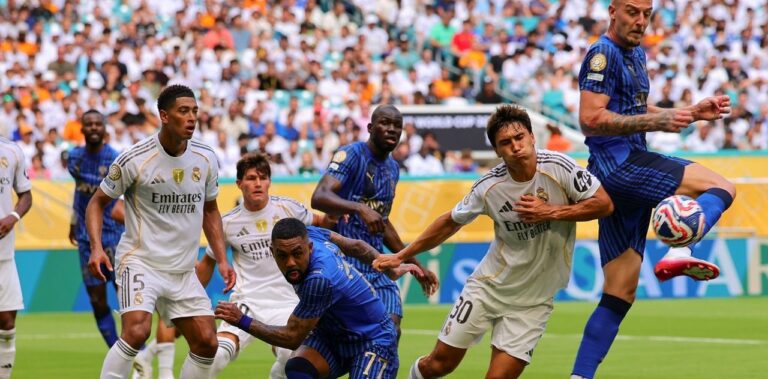El Real Madrid no pudo con el Al Hilal Riyadh
