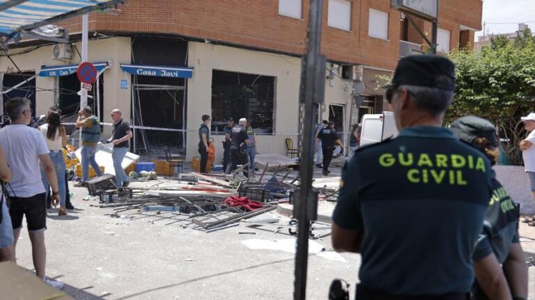 Mueren las dos mujeres heridas en la explosión del bar de Murcia