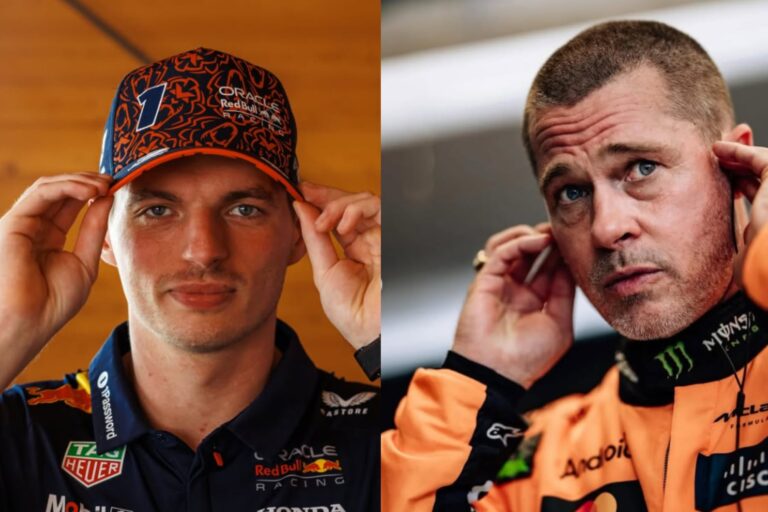 Max Verstappen se negó a filmar una escena con Brad Pitt en la nueva película de F1