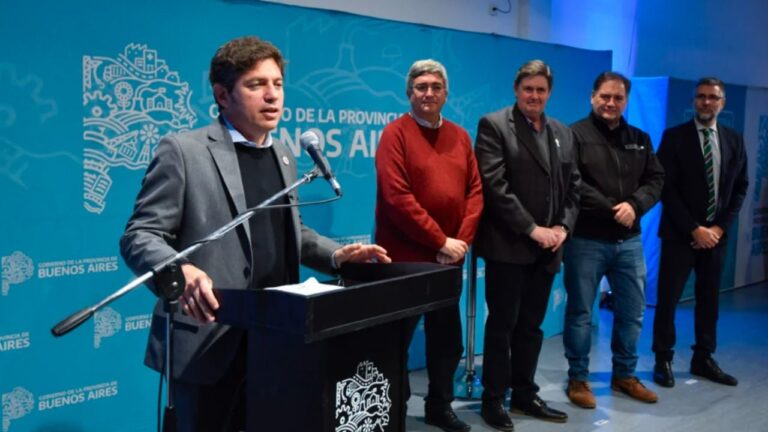 Kicillof cruzó a Milei tras el ataque del Presidente