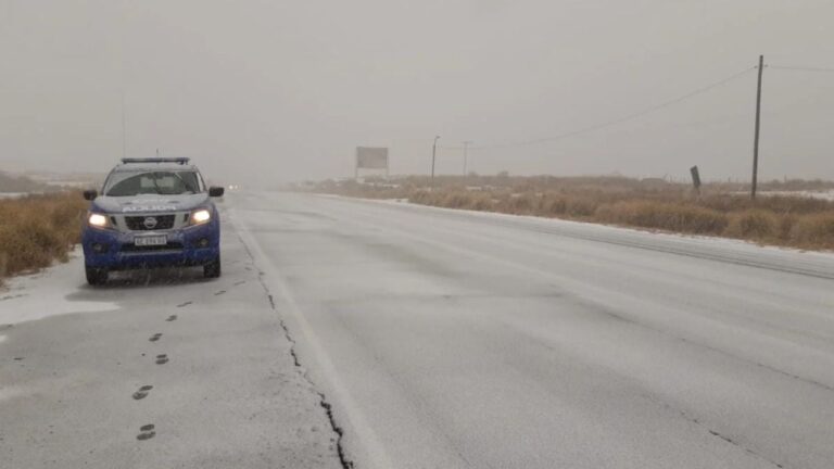 Nieve, lluvia y niebla: la Policía advierte por calzadas peligrosas