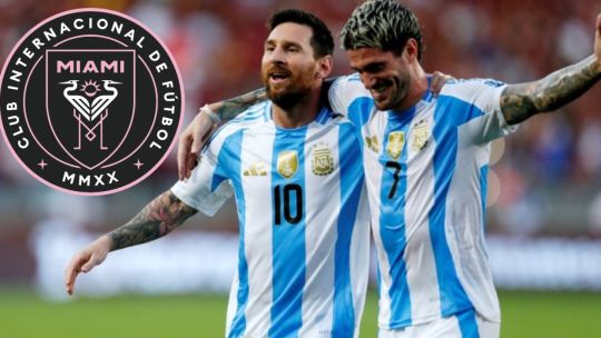 Oficial: Rodrigo De Paul jugará en el Inter Miami de Lionel Messi