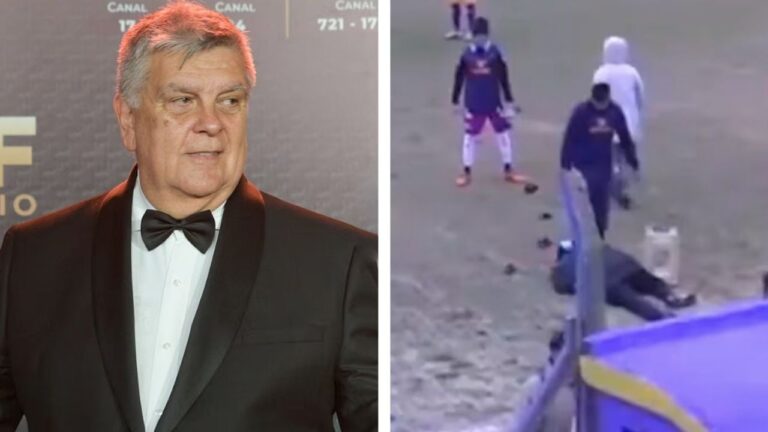 Noquearon a Luis Ventura durante una gresca en un partido de Primera C