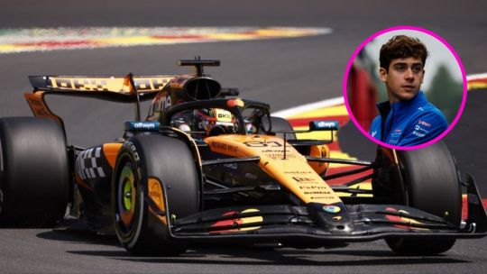 Franco Colapinto se quedó en la Q1 de la clasificación para la Sprint del GP Bélgica