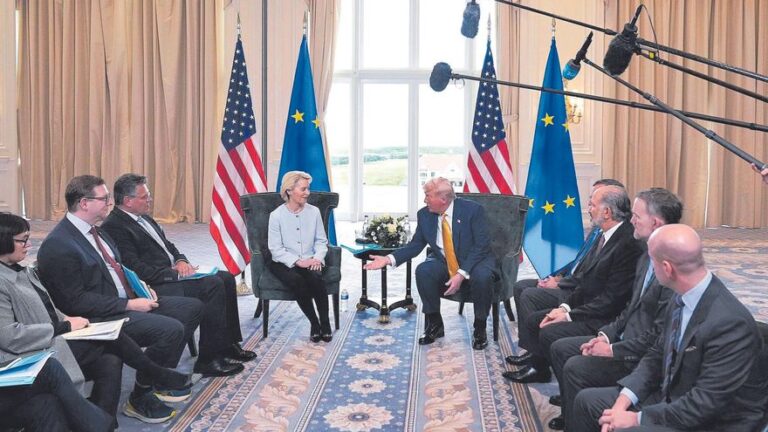 La UE y EEUU chocan en la interpretación del acuerdo sobre los aranceles antes de cerrarlo