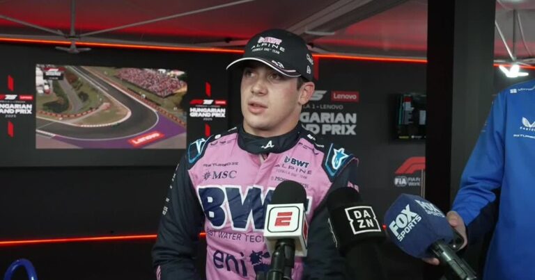 Qué dijo Franco Colapinto tras finalizar 14 en la clasificación del Gran Premio de Hungría