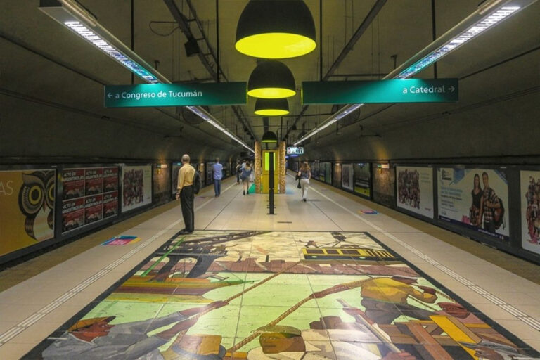 Una estación de la línea D estará cerrada por obras desde este lunes