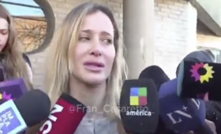 Insólito: Julieta Prandi conoció la condena de 19 años a su ex Claudio Contardi en la calle y por los periodistas