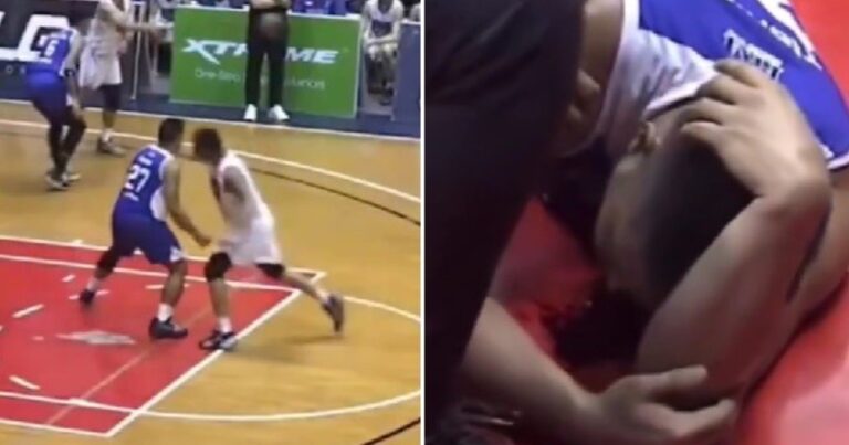 Suspenden de por vida a un basquetbolista por noquear de una piña a un rival en pleno partido