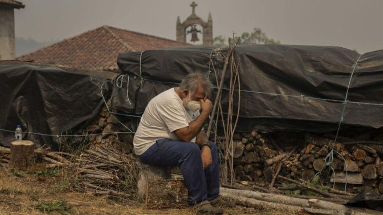 La peor catástrofe del fuego desola Ourense: «Es insufrible, jamás pasó algo así»