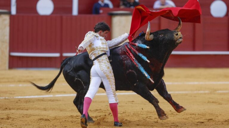 Dos orejas para Molina en Málaga en la tarde de la alternativa de Pablo Páez
