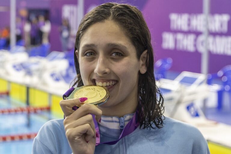 Histórico! Agostina Hein, campeona mundial júnior de natación