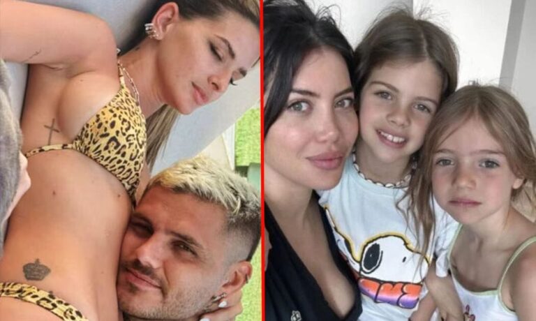 Wanda Nara anunció el embarazo de la China Suárez y destrozó a Icardi por ocultárselo a sus hijas