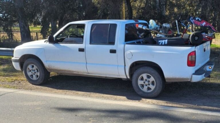 Detuvieron a un hombre que trasladaba un motor adulterado en una camioneta