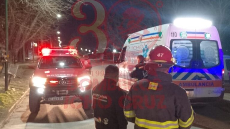 Internaron en Carlos Paz a un motociclista que chocó en San Antonio de Arredondo