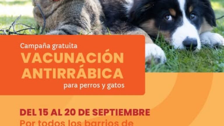 Huerta Grande lanzará la campaña de Vacunación Antirrábica