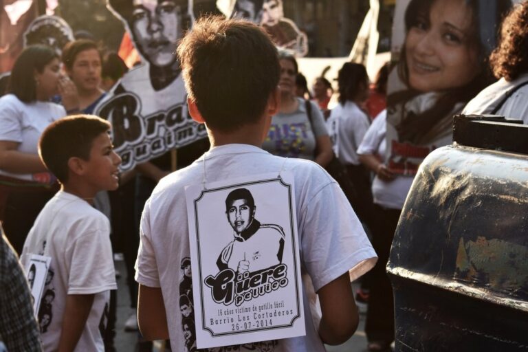 Jornada de lucha contra el gatillo fácil en Córdoba: las actividades