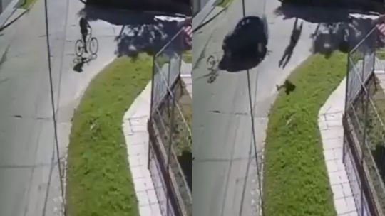 Banfield: atropelló a un ciclista de 24 años a toda velocidad y se dio a la fuga