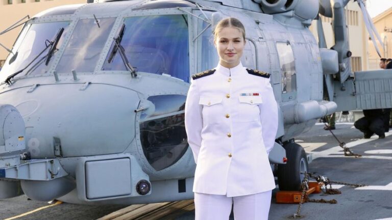 Leonor comienza hoy en la Academia del Aire su último año de formación militar