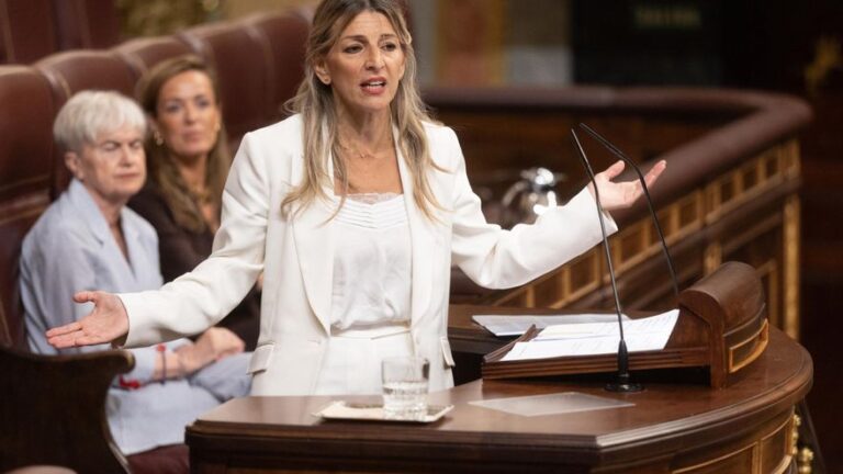 PP y Vox fuerzan el primer examen de la reducción de jornada en el Congreso sin que Yolanda Díaz tenga el apoyo de Junts