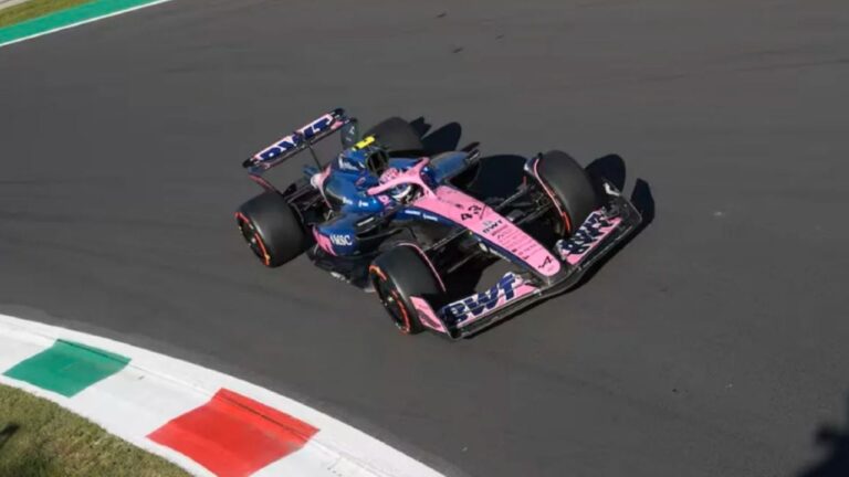 Gran Premio de Italia: Franco Colapinto terminó 14º en el ensayo previo a la clasificación