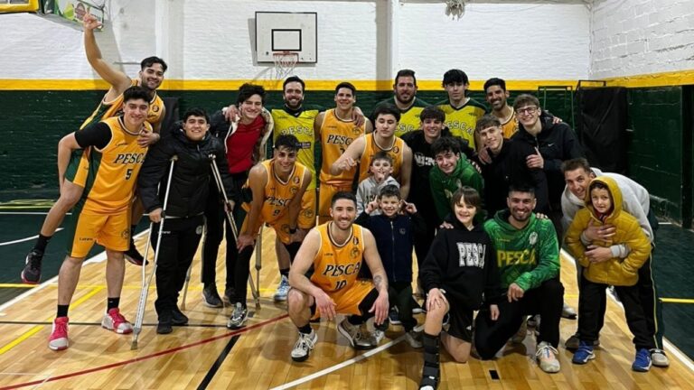 Básquet: buen triunfo de Club de Pesca ante Dante Alighieri