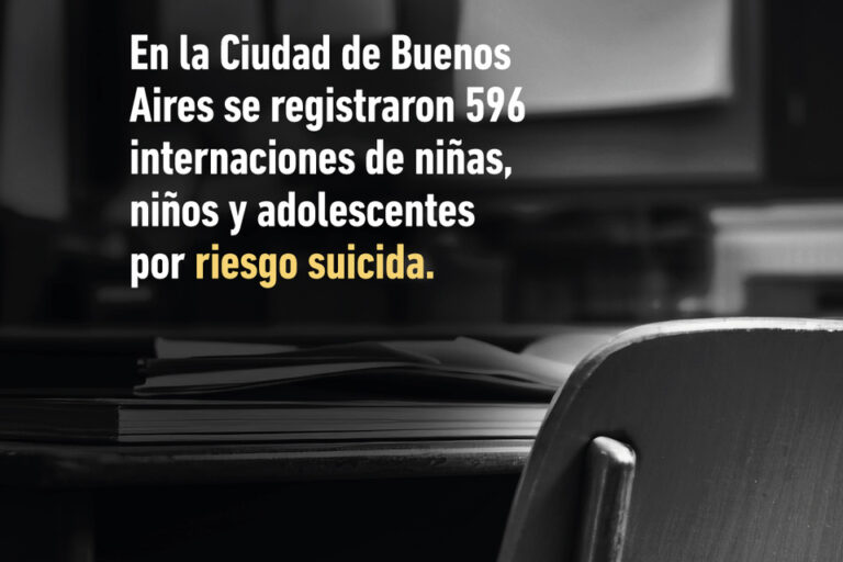 Lanzan una campaña de prevención del suicidio adolescente