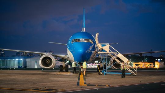 Aerolíneas Argentinas presenta nuevo vuelo desde Córdoba hacia Aruba, y el Taravella se consolida como hub internacional