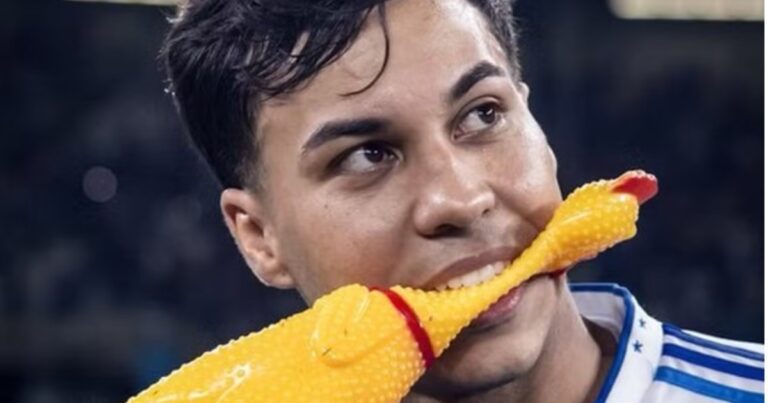 La provocación del goleador de Cruzeiro a Atlético Mineiro