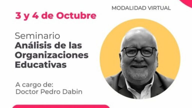 Seminario en Valle Hermoso sobre Análisis de las Organizaciones Educativas