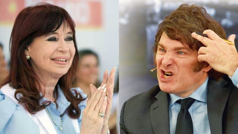 Nuevo «Che Milei» de Cristina Kirchner contra el Presidente: ahora, por la posibilidad de un default