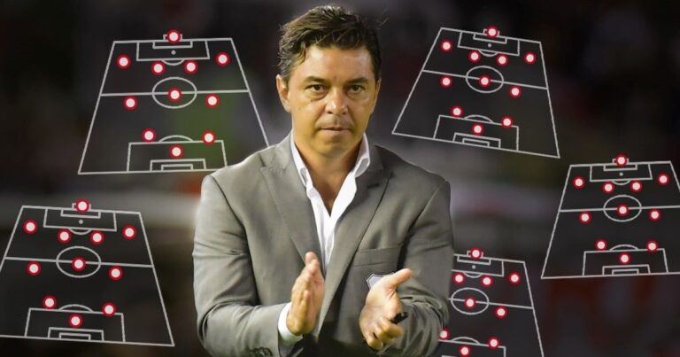 Dibuje, Muñeco: los esquemas que evalúa Gallardo para ir por la remontada frente a Palmeiras