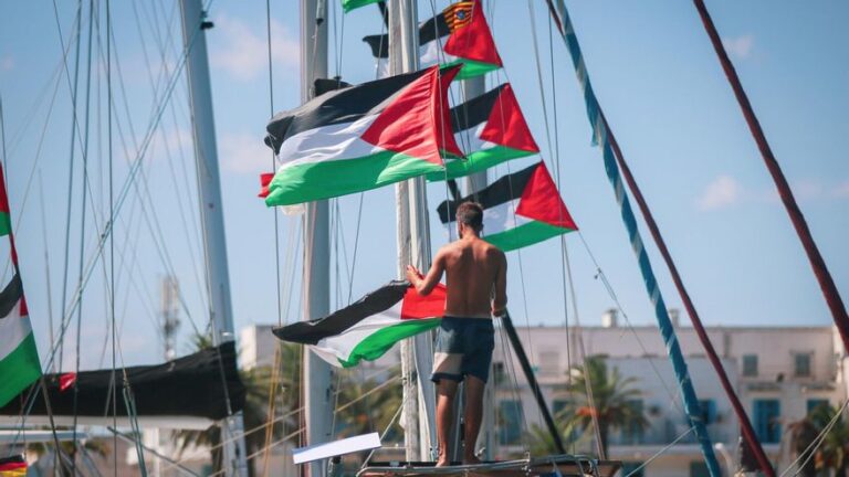 Italia anuncia un segundo buque militar para prestar asistencia a la Flotilla de Gaza